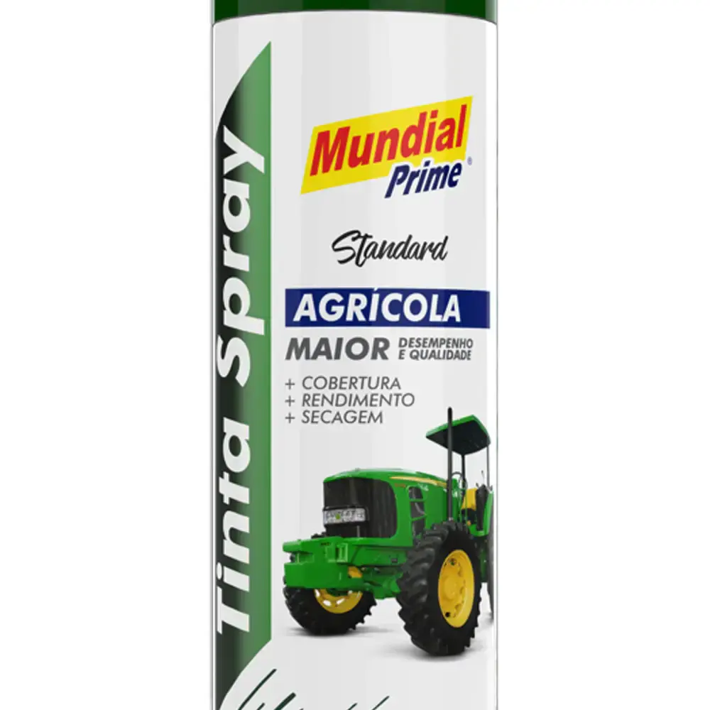 Tinta spray agricola verde 400ML AE0100145 Mundial prime — fotografia 4