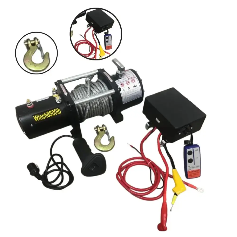 Guincho elétrico 12V 8500LB IWGE8500 ImportWay — fotografia de referência