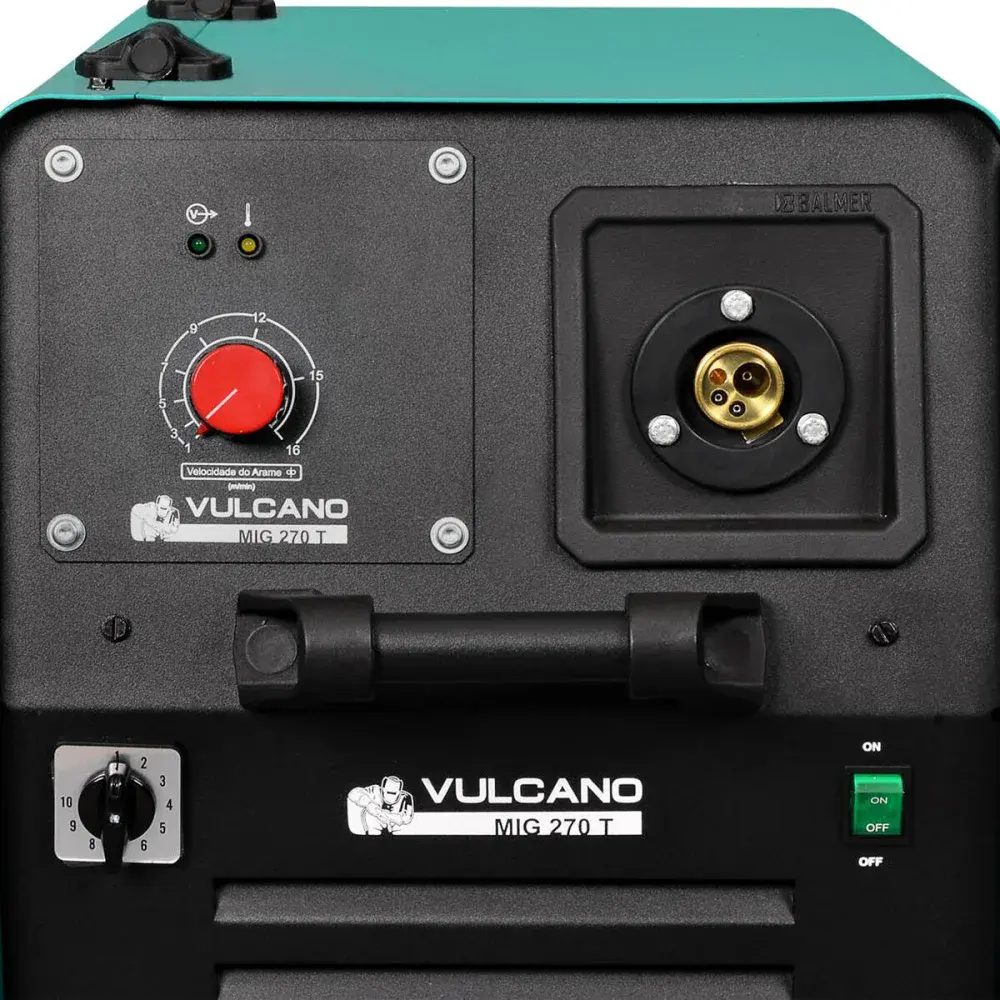 Máquina de solda vulcano mig/mag 270 Balmer — fotografia 4