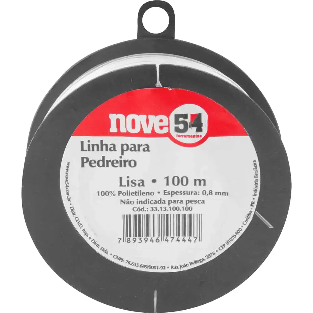 Linha pedreiro lisa com 100M 3313100100 Nove54 — fotografia 2