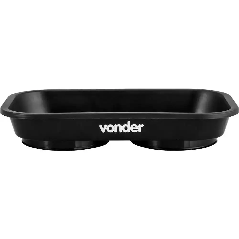 Bandeja Magnética Retangular Plástica 14cm x 24cm VONDER — fotografia 6