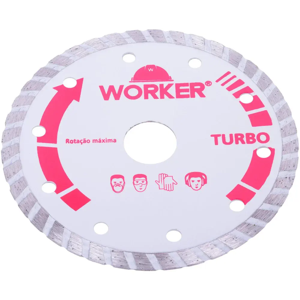 Disco diamantado 115MM turbo Worker — fotografia 3