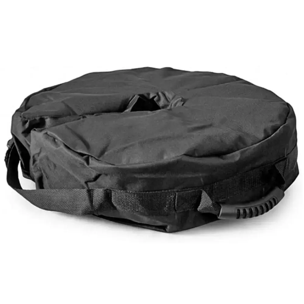 Base para ombrellone 35KG bolsa redonda para areia 46X46X15CM casa LYS — fotografia 8