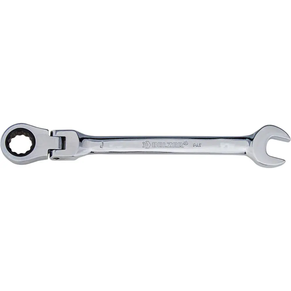 Chave combinada em cr-v com catraca cabeça 18MM flexível Belzer — fotografia de referência