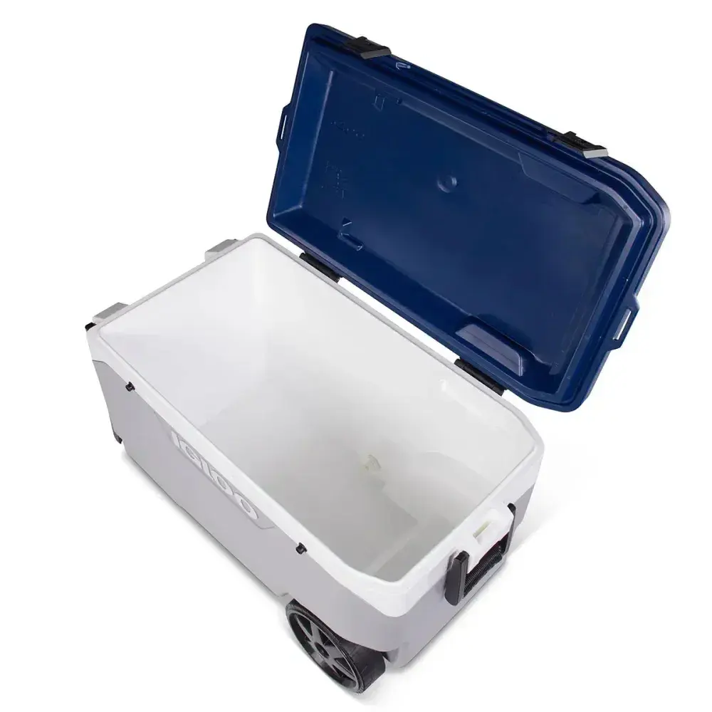 Caixa térmica latitude 85L com rodas Igloo — fotografia 8