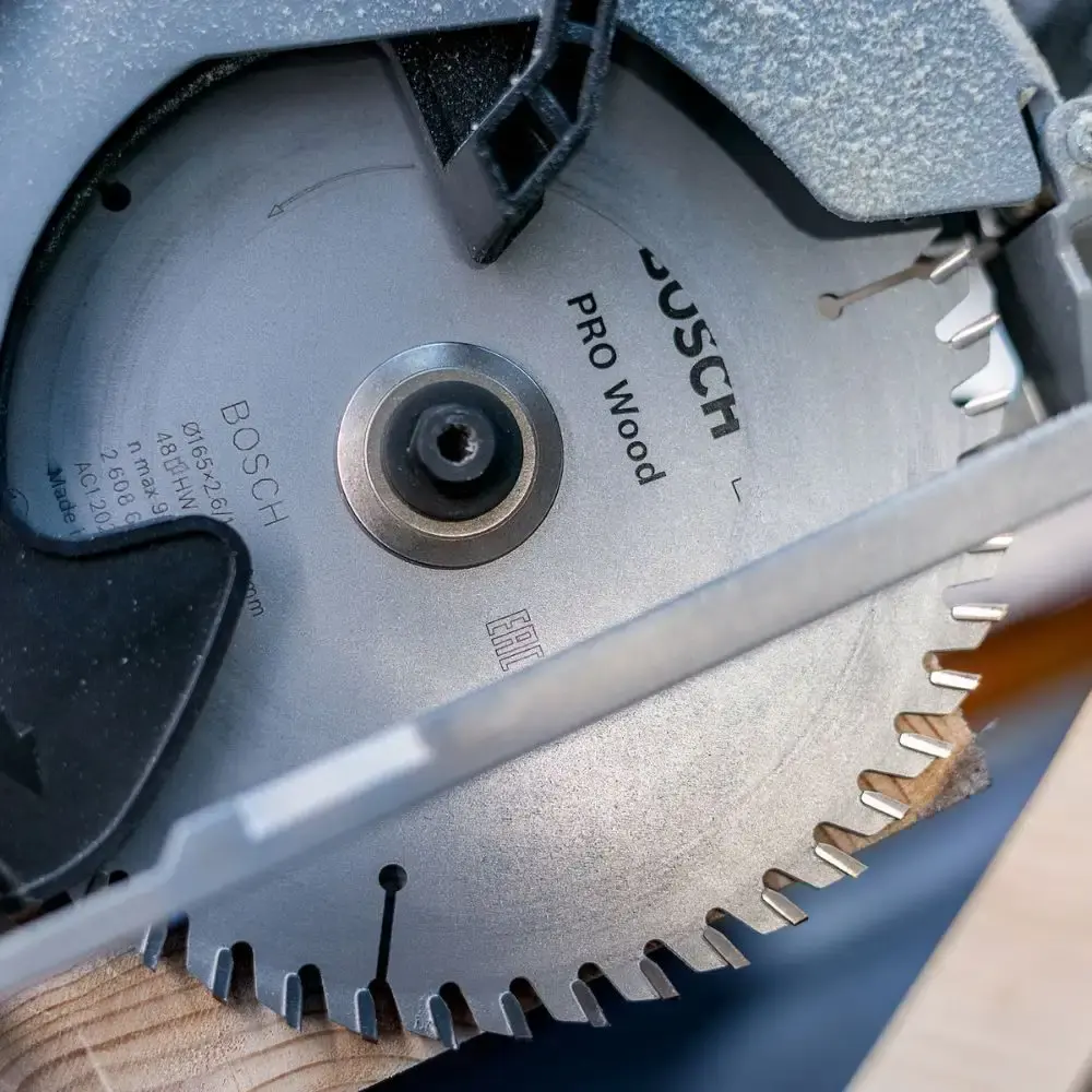 Disco de Corte STD For Wood 165 x 20 MM 24 Dentes BOSCH — fotografia 8