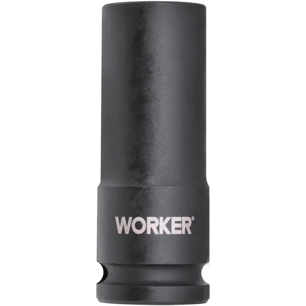 Soquete sextavado de impacto longo encaixe 1/2 18MM Worker — fotografia 7