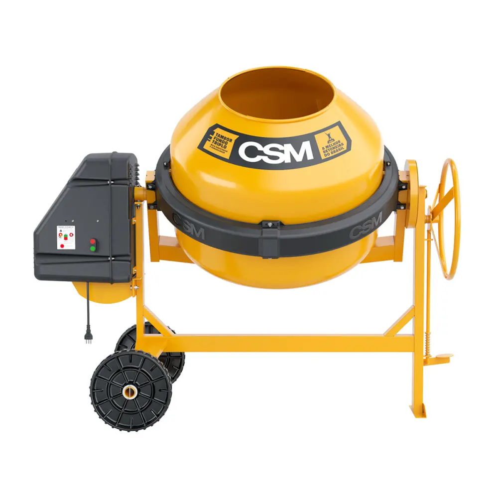 Betoneira 400L 1 traço max com motor monofásico CSM