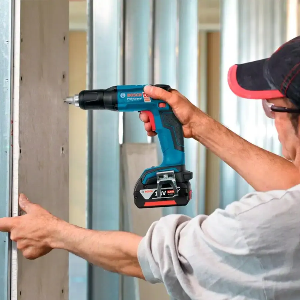 Parafusadeira drywall 18V GSR 18V-EC TE com bateria 4AH Bosch — fotografia 6