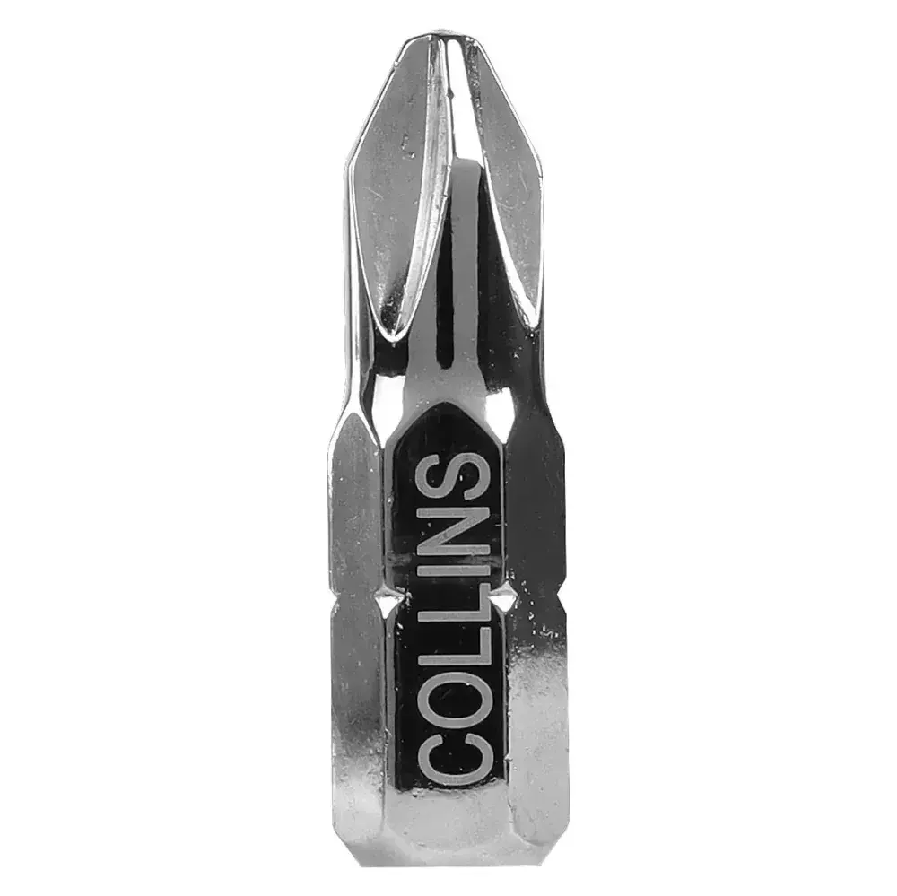 Bits PH2 1/4” ponta phillips dupla para parafusadeiras Collins — fotografia 8