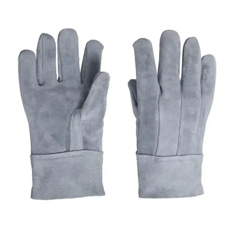 Luva de raspa punho curto 7 CM com reforço extra