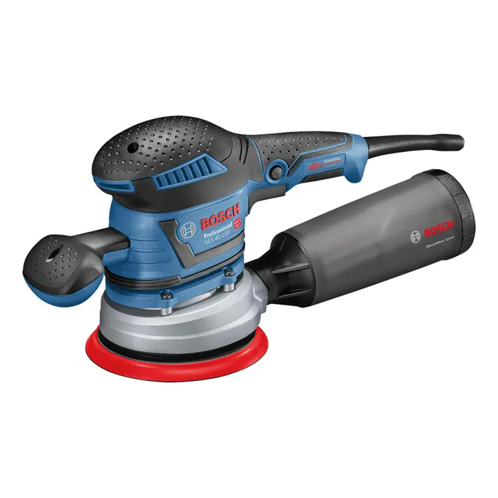 Lixadeira excêntrica gex 40 150 400W 127V Bosch — fotografia 3