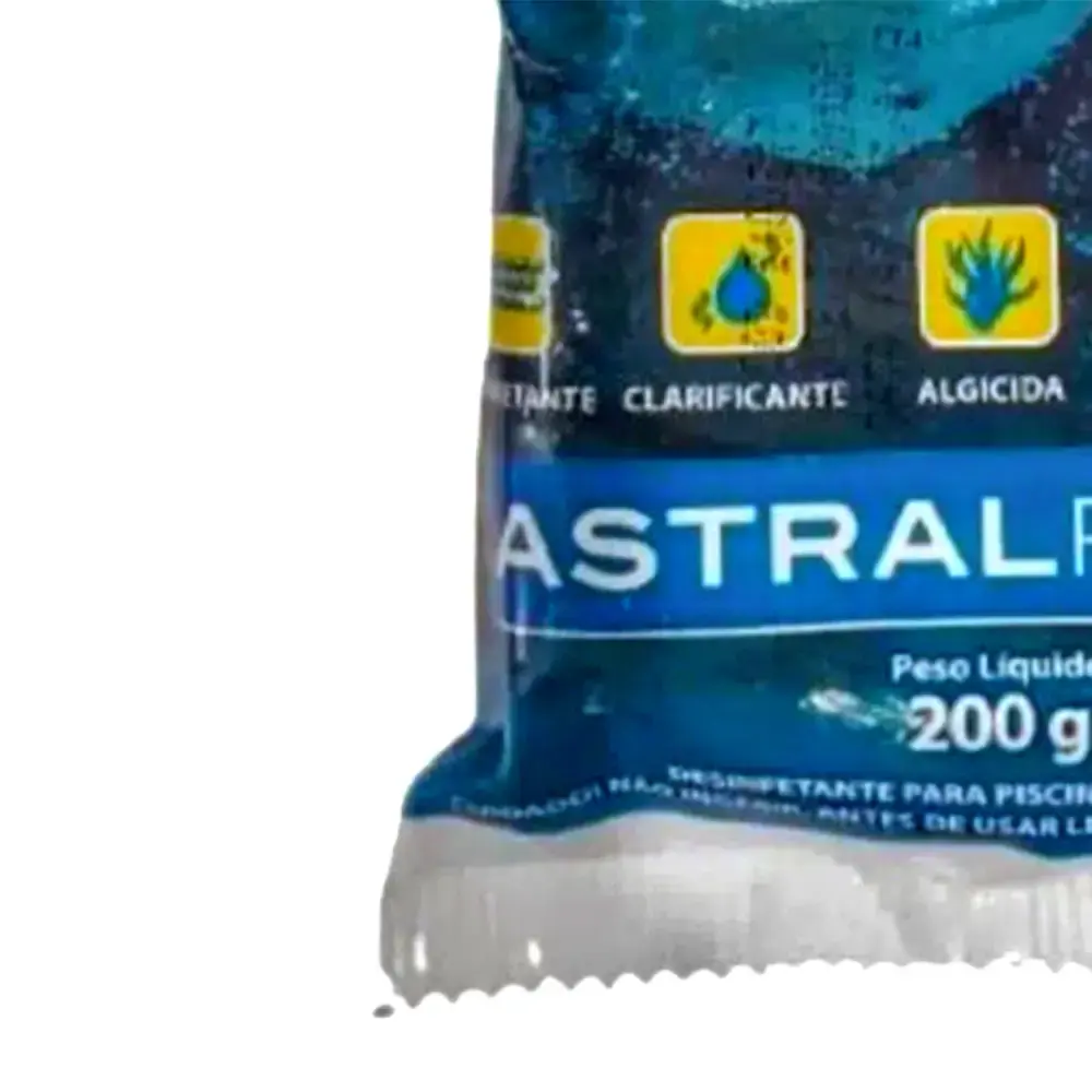 Tablete de pastilhas de cloro orgânico 200G 10 unidades Astralpool — fotografia 5