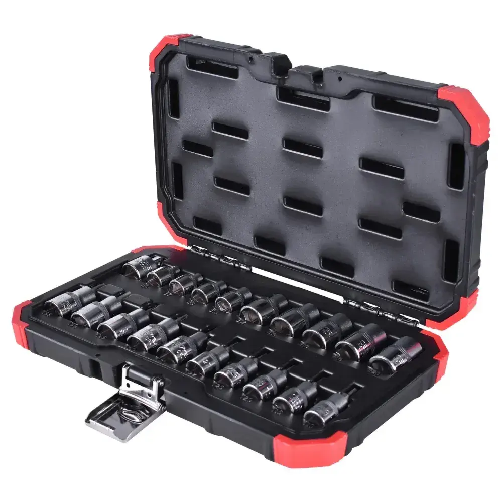 Jogo de soquetes 3/8 mais 1/2 tx com 20PCS Gedore red — fotografia 7