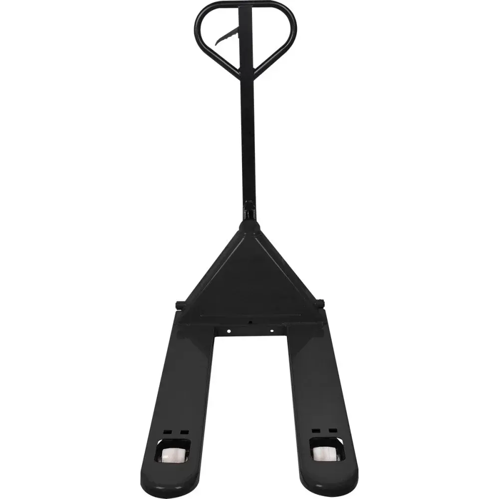 Paleteira manual hidráulica com roda dupla 2T 685MM Bumafer — fotografia 3