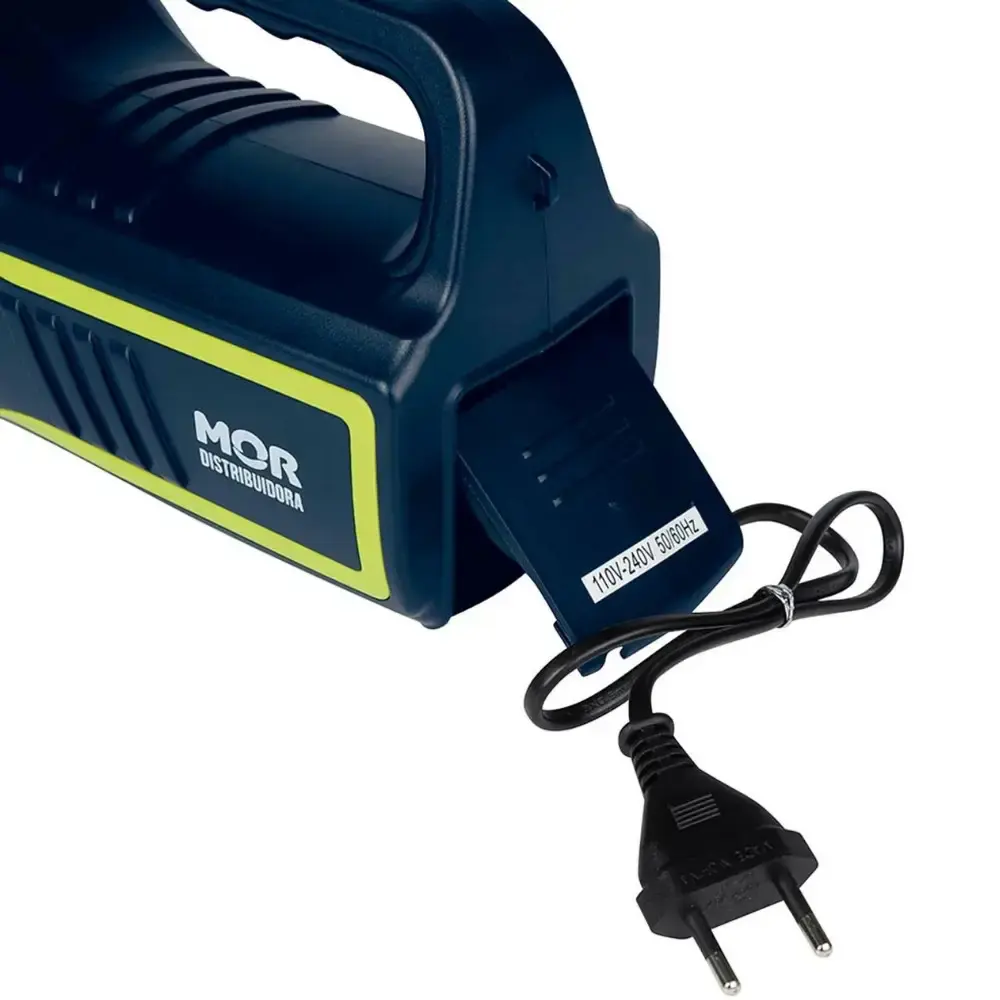 Lanterna recarregável 265 lúmens led holofote power Mor — fotografia 5