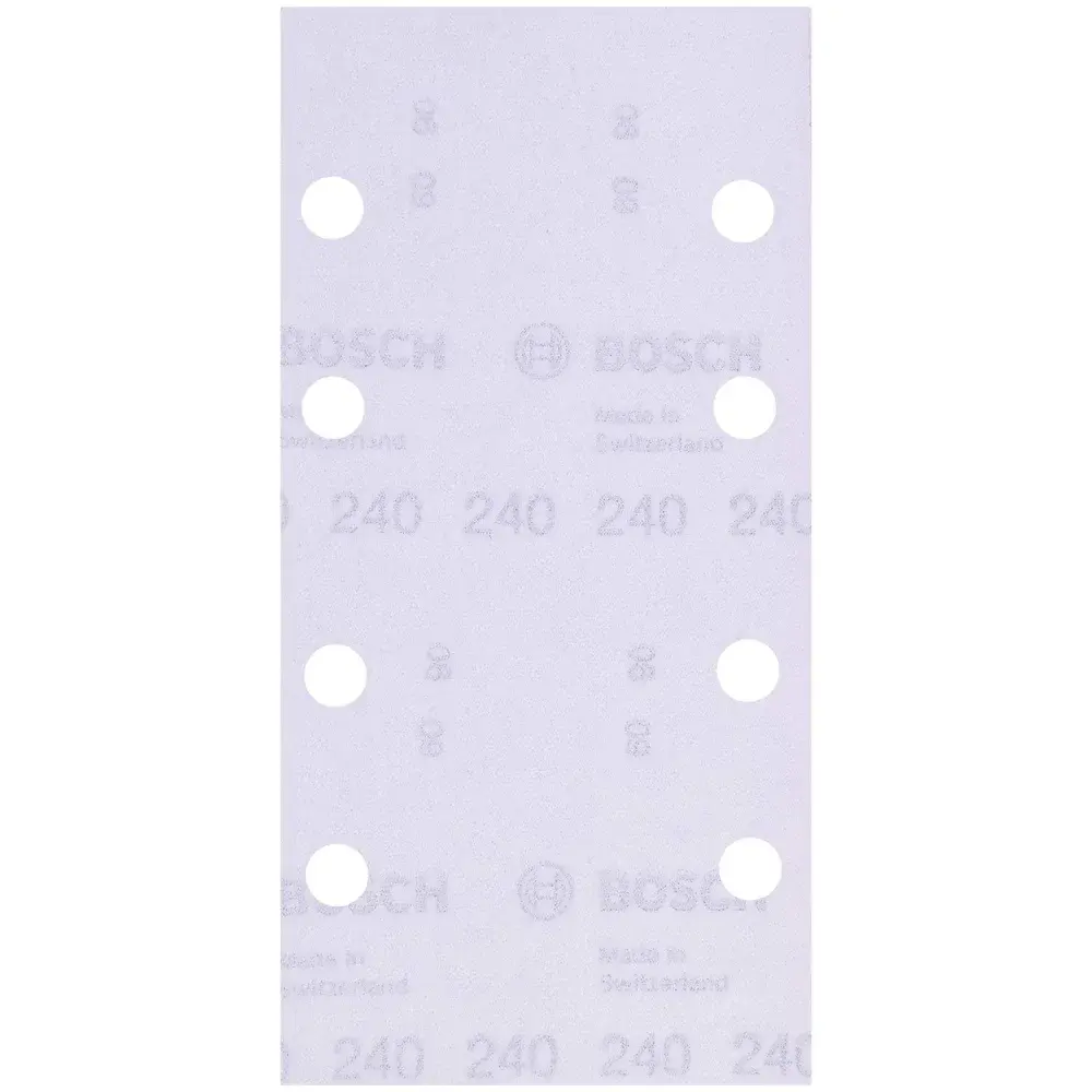 Kit 10 folhas de lixa com velcro 93X185MM P240 expert Bosch — fotografia 4