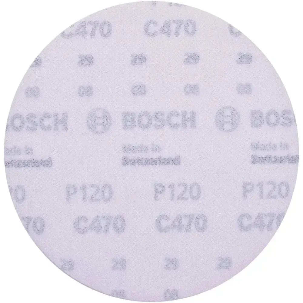 Lixa disco velcro 115MM para madeira Bosch – 10 peç — fotografia 4