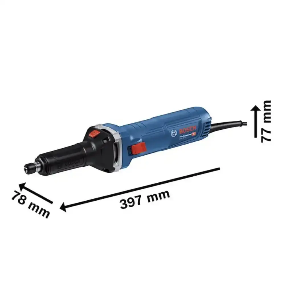Retífica longa reta 750W 33000 RPM 12B5 GGS30 LS Bosch 220 V — fotografia 2