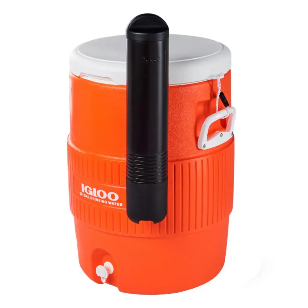 Galão térmico top seat laranja 37,9L Igloo — fotografia 3