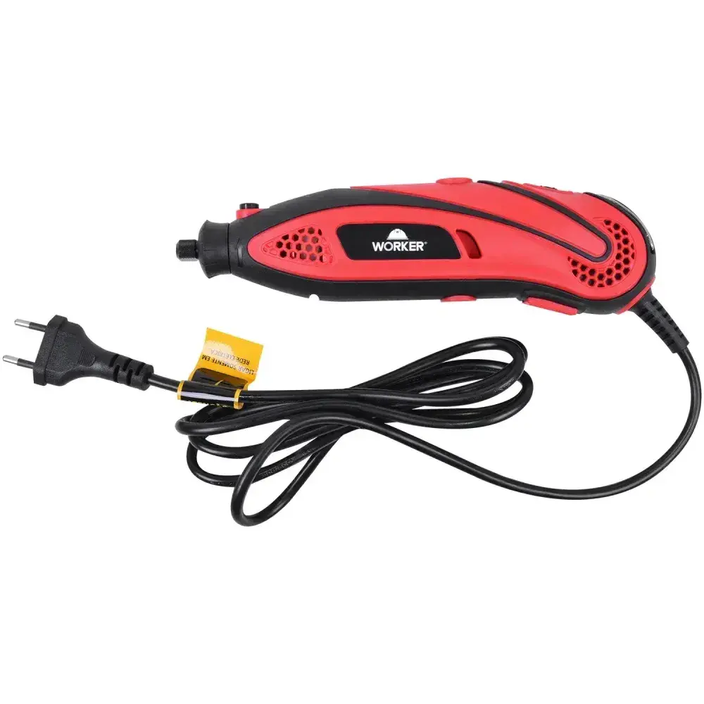 Microrretífica 130W 190 peç Worker 127V — fotografia 8