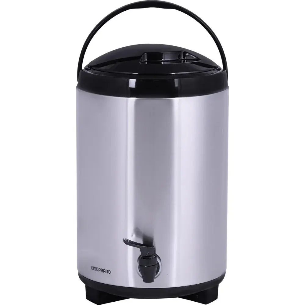 Botijão térmico Soprano 9.5L inox — fotografia 3