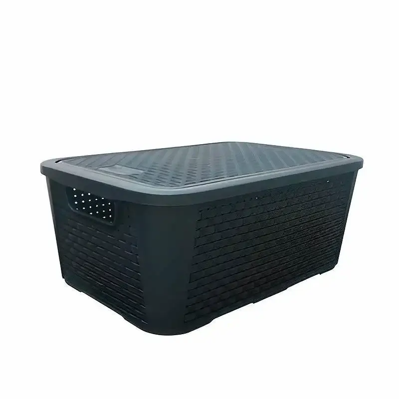 Caixa organizadora rattan 5.8 litros 2041 Plasnew