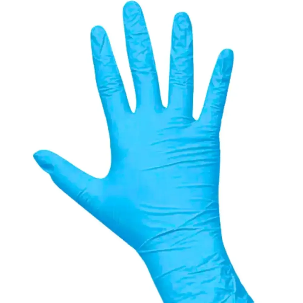 Luva nitrílica nitrilglove f com 100 unidades Carbografite — fotografia 3