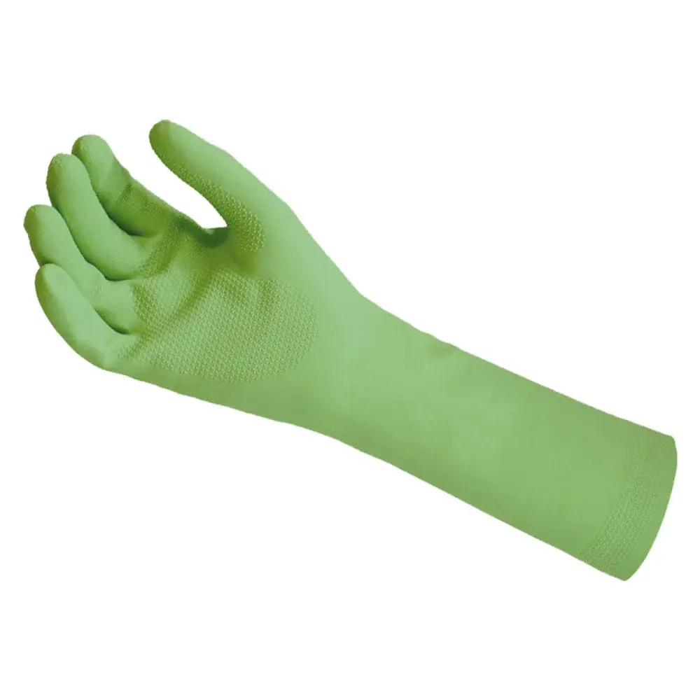 Luva látex forrada verde extra grande Mucambo