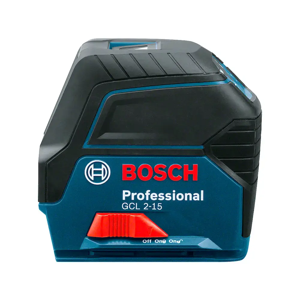 Nível a laser 15 metros com prumo e suporte GCL 2-15 Bosch — fotografia 3