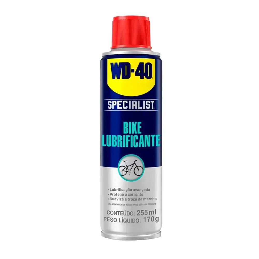 Lubrificante para corrente seco e úmido 255ML bike Wd-40 — fotografia 5