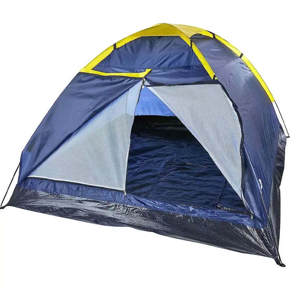 Barraca Camping até 4 Pessoas San Valentin 106011 KALA com Colchão Inflável e Bomba — fotografia 2