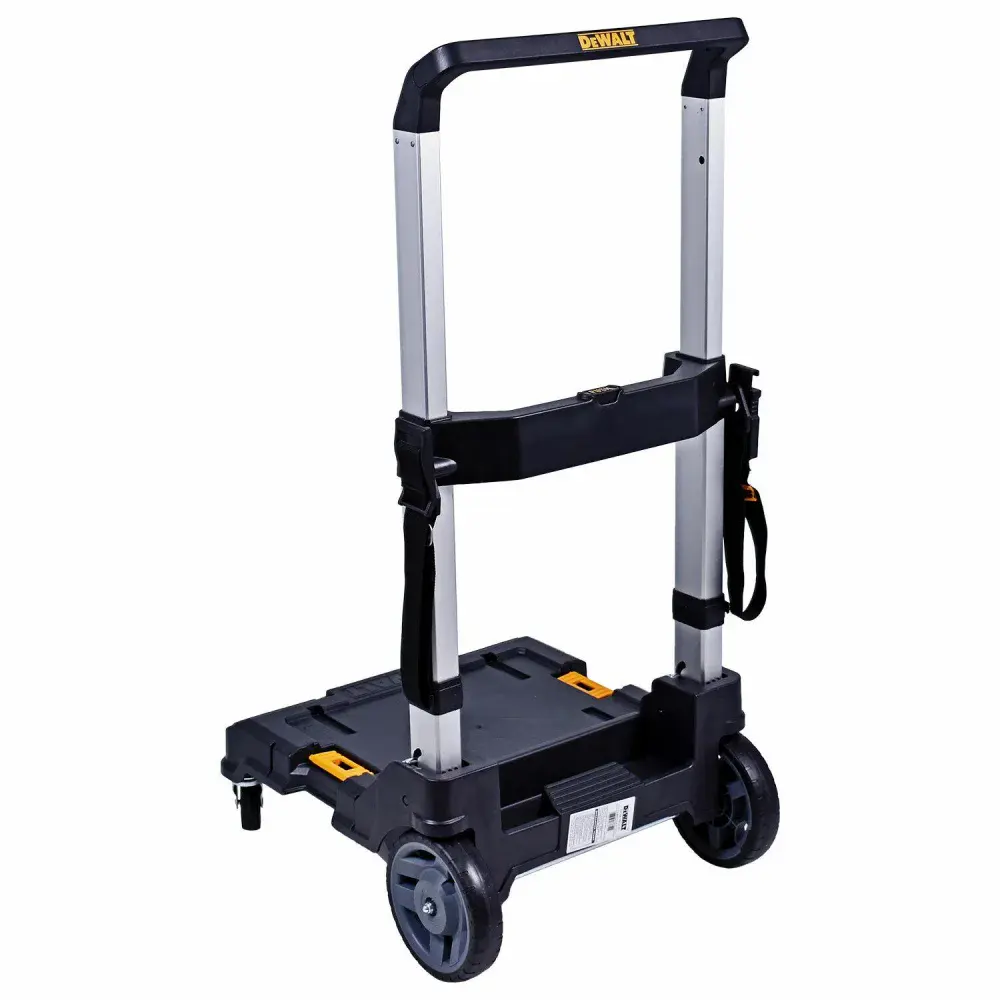 Carrinho plataforma em alumínio dobrável tstak 50KG Dewalt — fotografia 4