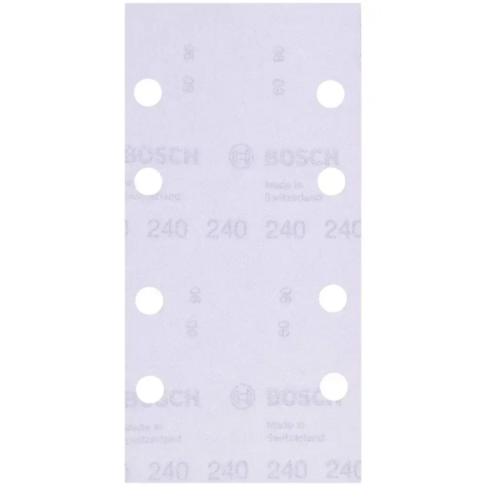 Kit 10 folhas de lixa com velcro 93X185MM P240 expert Bosch — fotografia 9