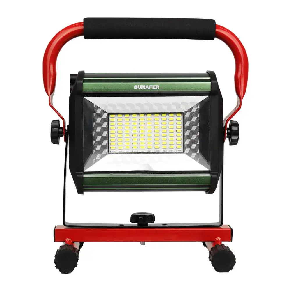 Holofote smd de chão recarregável 30W 2000LM Bumafer — fotografia de referência