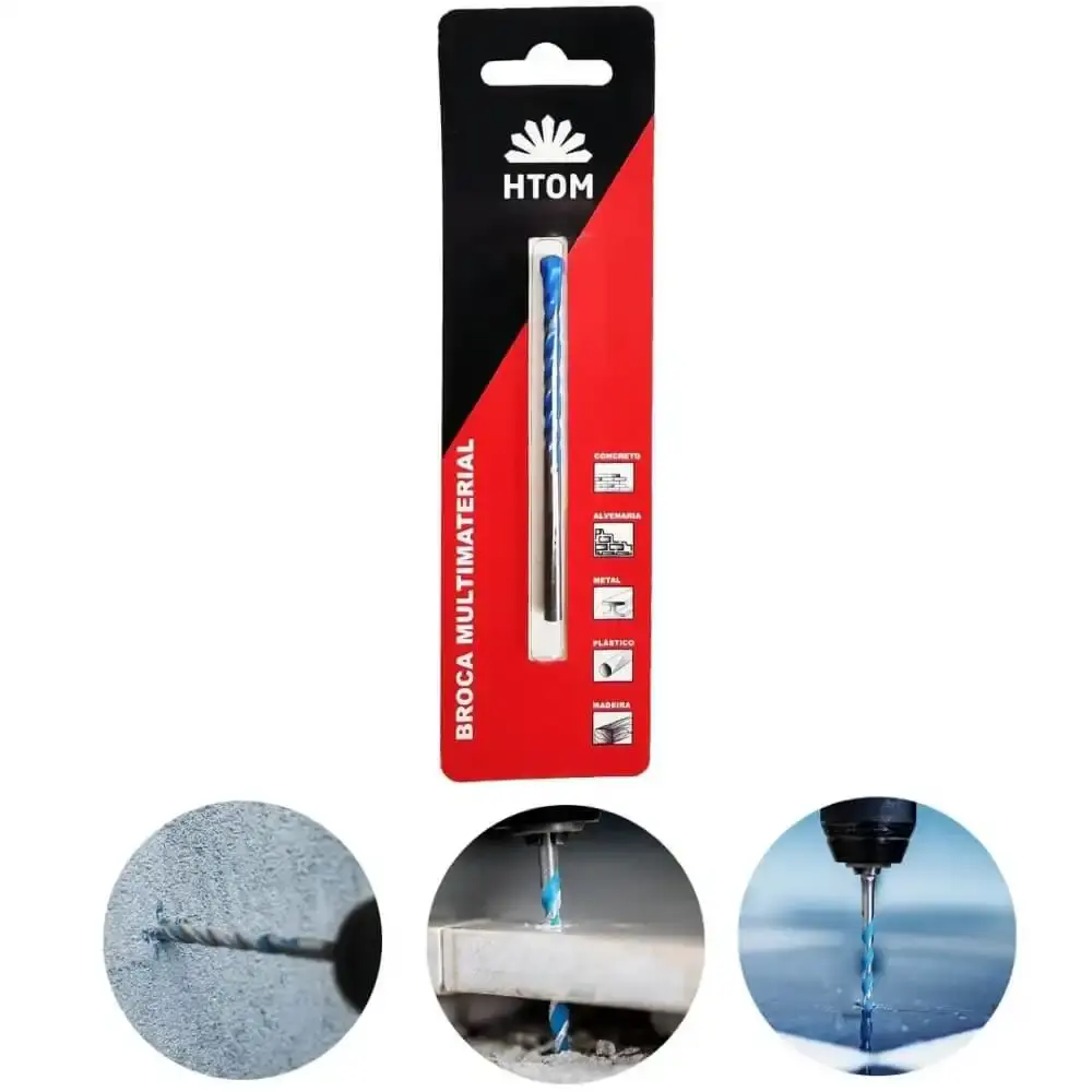 Broca Multimaterial 8,00 mm x 12 cm 42507 HT — fotografia 4
