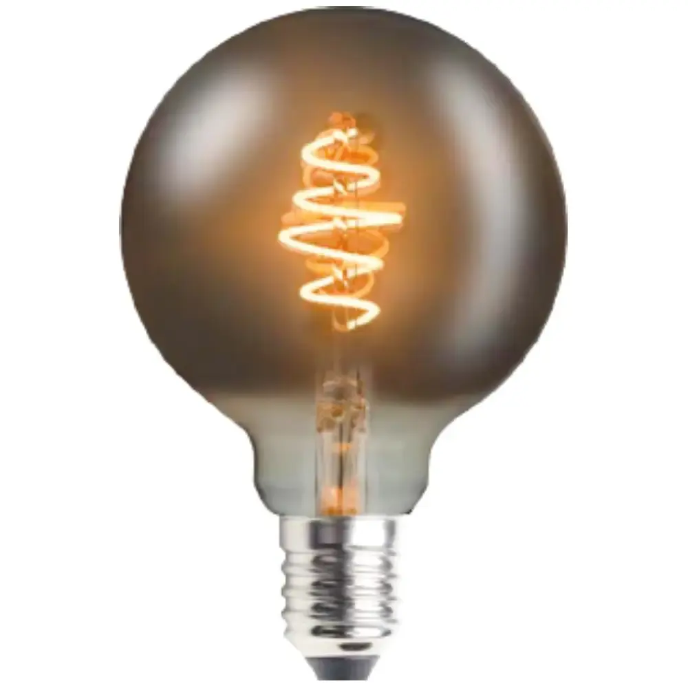 Lâmpada led retrô 5W 2200K luz amarela G95 bivolt Avant — fotografia 2