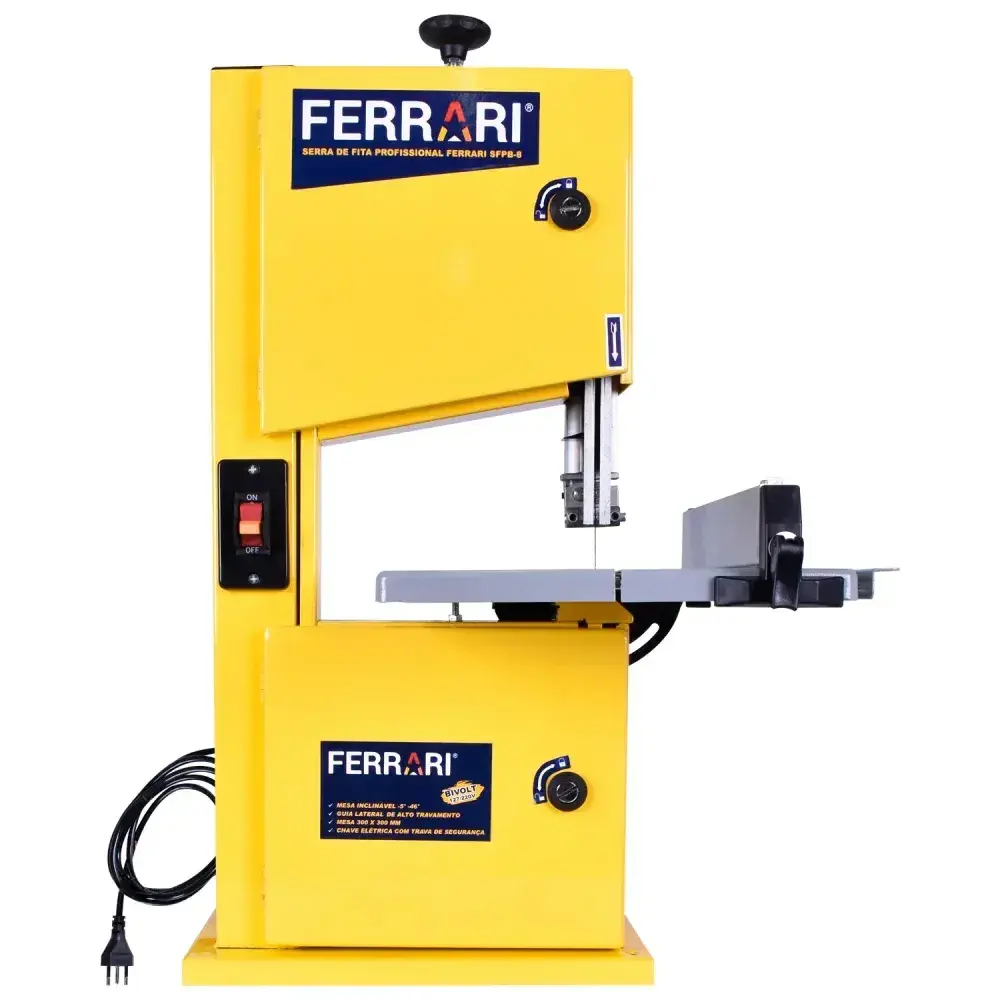 Serra fita vertical modelo SFPB-8 Ferrari - bivolt — fotografia 4