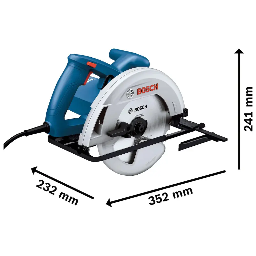Serra circular gks 130 + 1 disco Bosch — fotografia 7