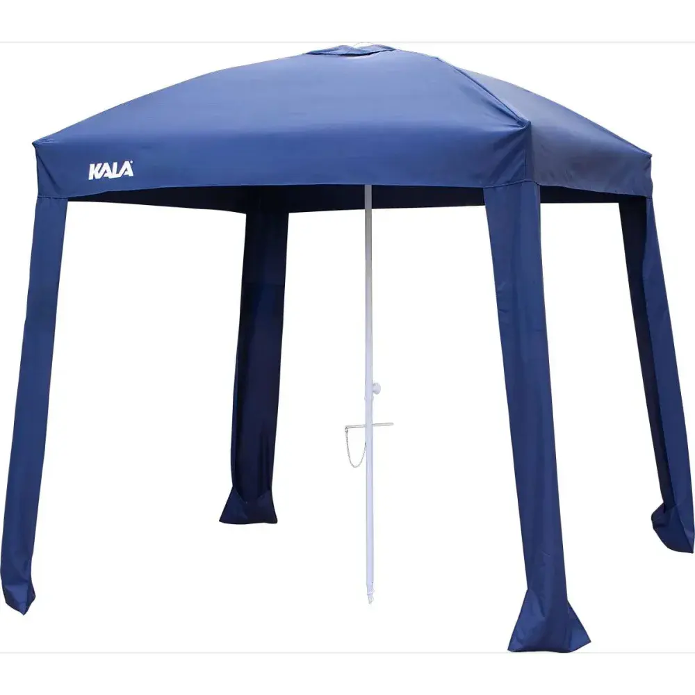 Gazebo cabana 2,2 x 2,2M azul Kala — fotografia 9