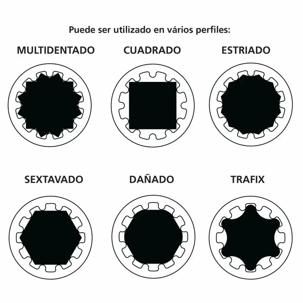 Soquete techdrive em aço cromo vanádio 9 mm - encaixe 1/2 Tramontina 44850109 — fotografia 8