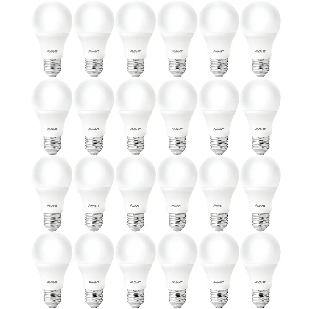 Lâmpada led pera 9W 6500K com 24 unidades Avant Bivolt