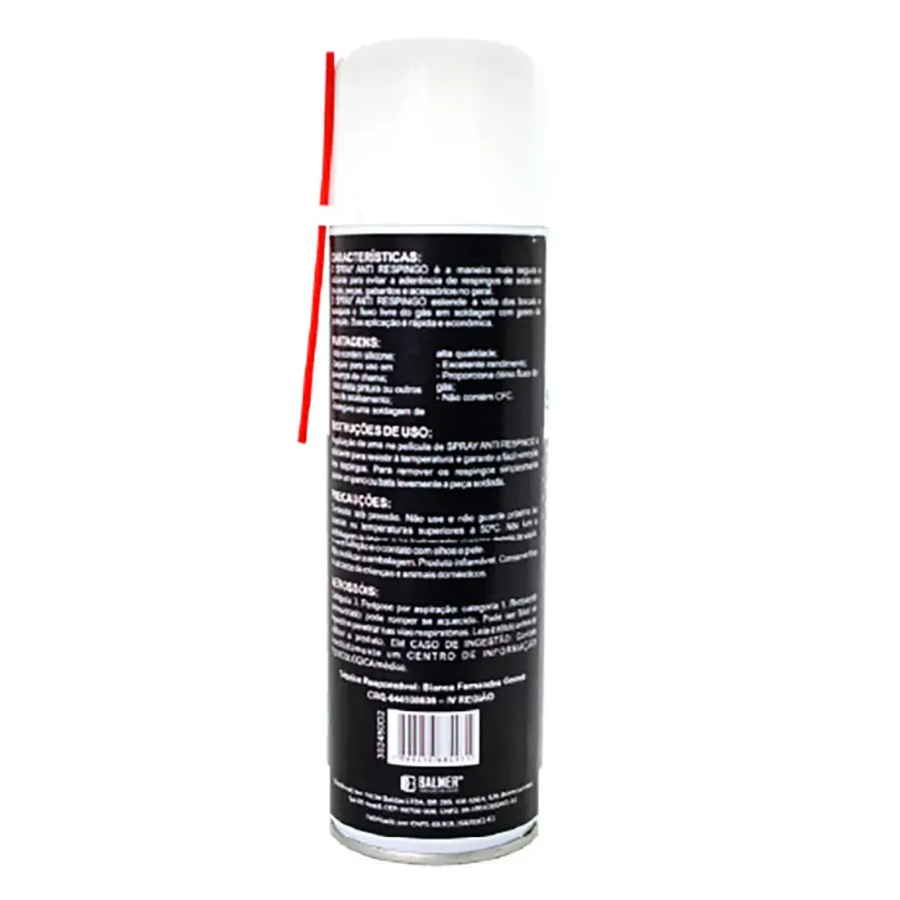 Spray anti respingo para solda 300ML Balmer — fotografia 4