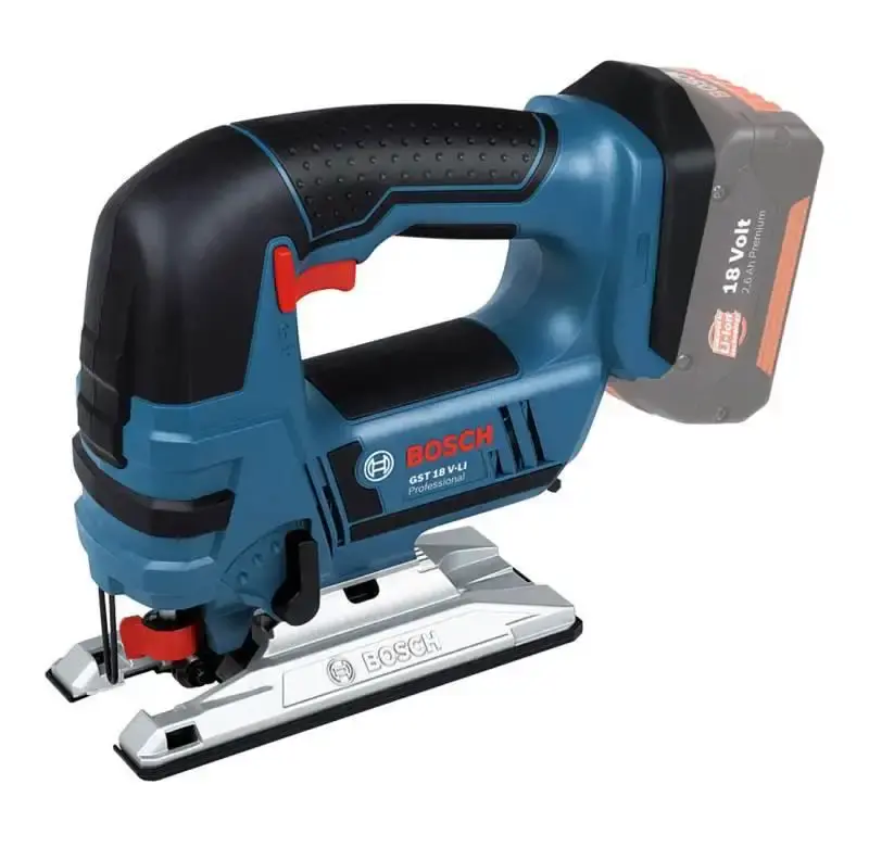 Serra tico tico à bateria 18.0V GST 18V-LI sem bateria e carregador Bosch — fotografia 4