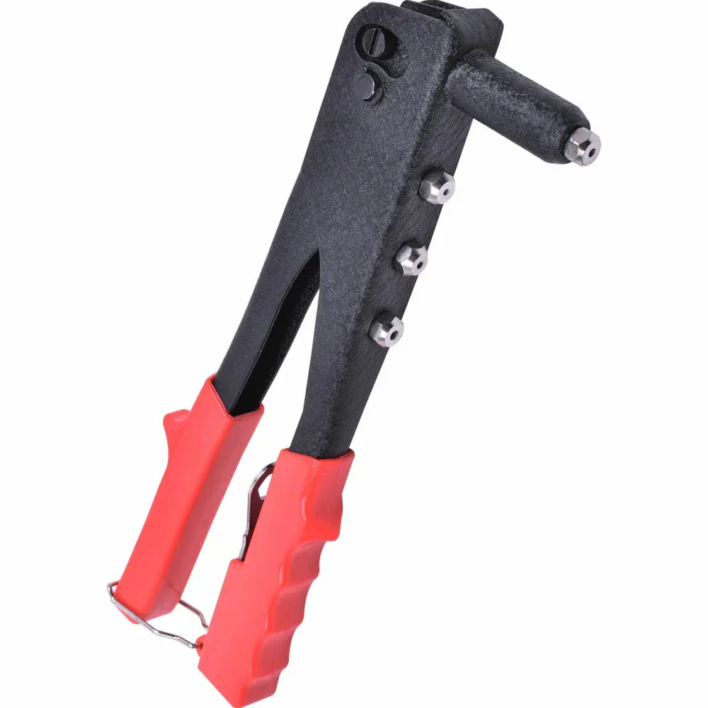 Alicate rebitador manual com 4 bicos 10 Worker — fotografia 4