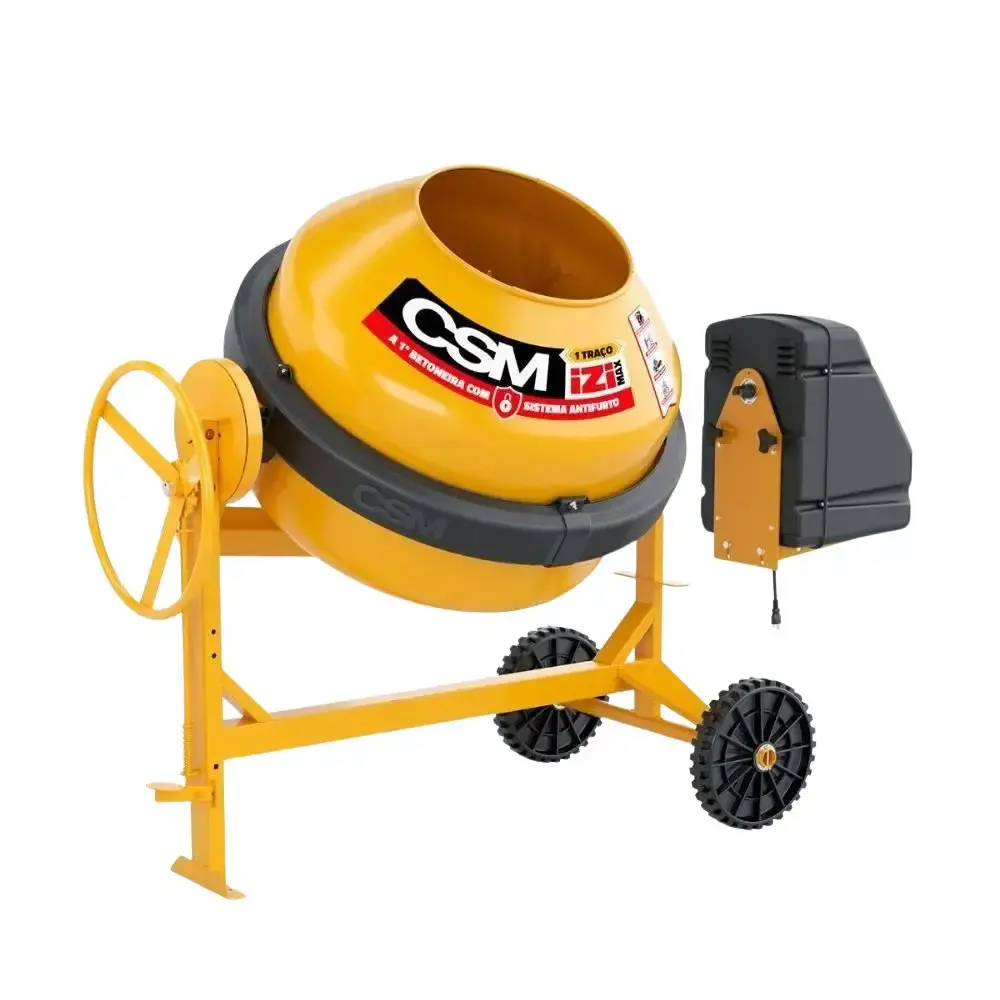 Betoneira 1 traço 400L motor 2CV IZI MAX com sistema antifurto CSM 110 V — fotografia de referência