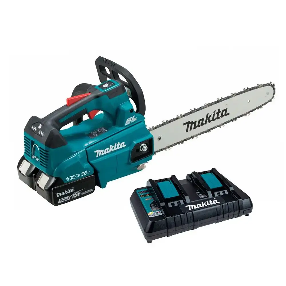 Motosserra à bateria 36V 5AH e carregador duplo DUC306PT2 Makita