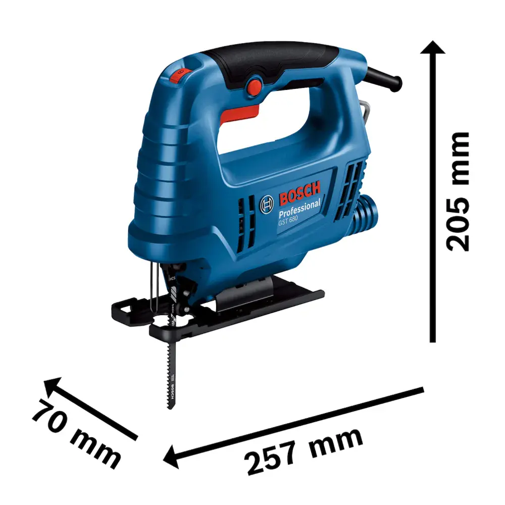 Serra tico tico gst 680 500W 127V da Bosch — fotografia 5