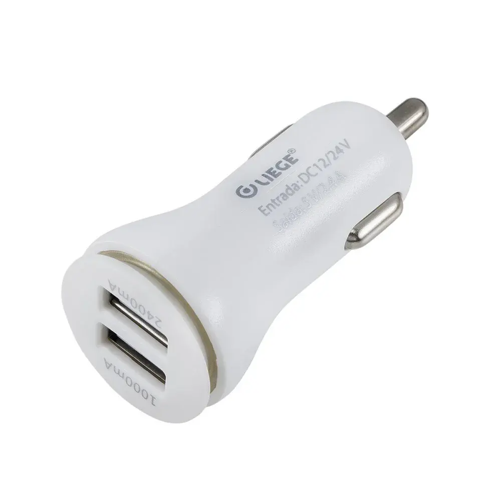 Carregador usb Liege 2 saidas 12/24V br — fotografia de referência