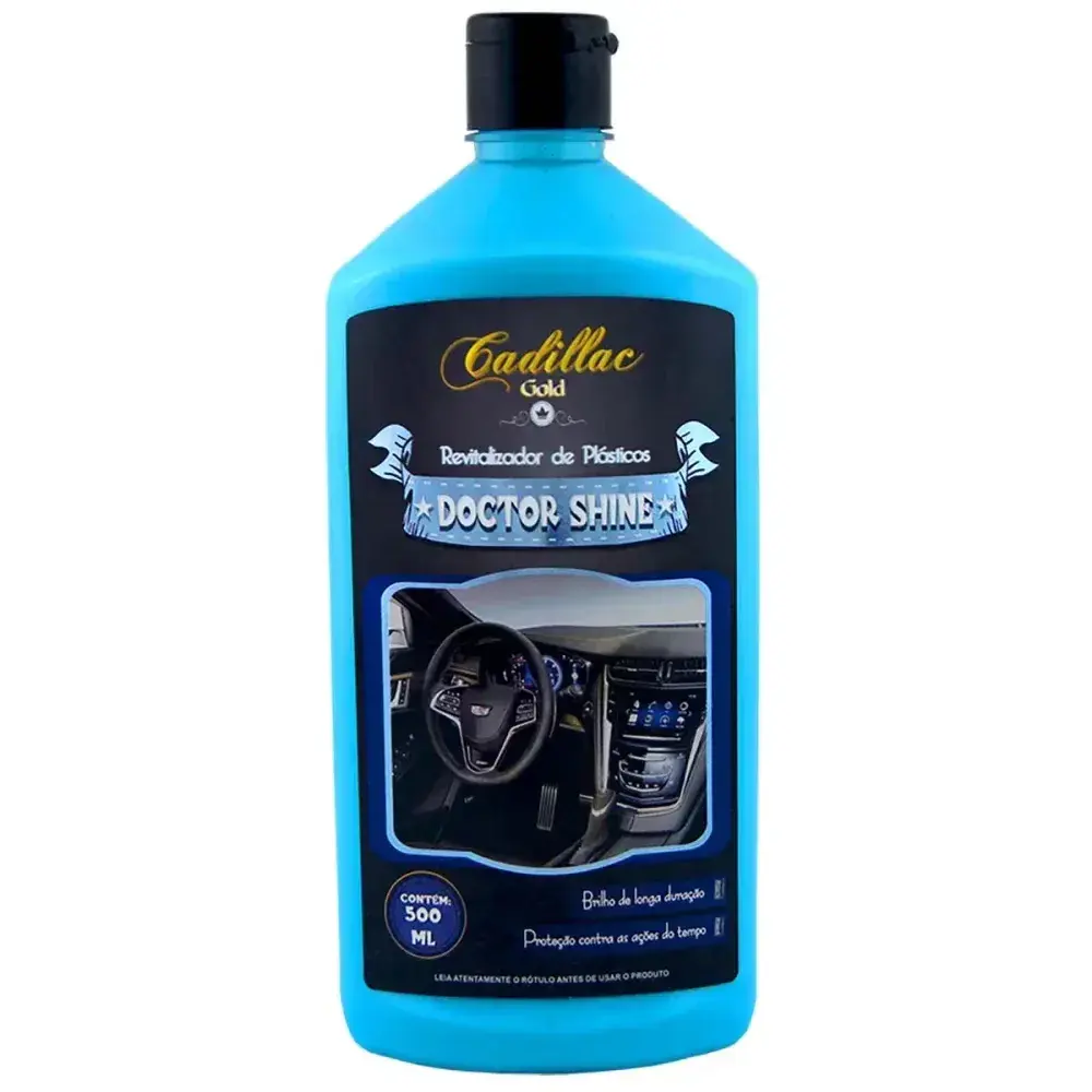 Revitalizador de plásticos automotivos doctor shine 500ML Cadillac — fotografia 2